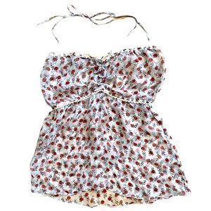 FROSTFRENCH Sexy Chiffon Cami Top- Sz M